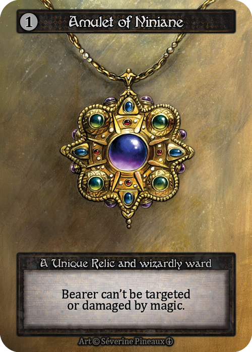 Amulet of Niniane — Arthurian Legends Standard