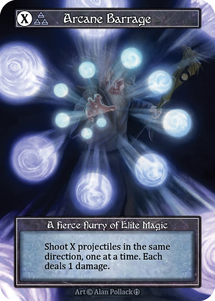 Arcane Barrage — Arthurian Legends Foil