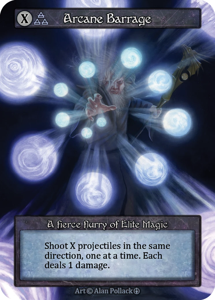 Arcane Barrage — Arthurian Legends Standard