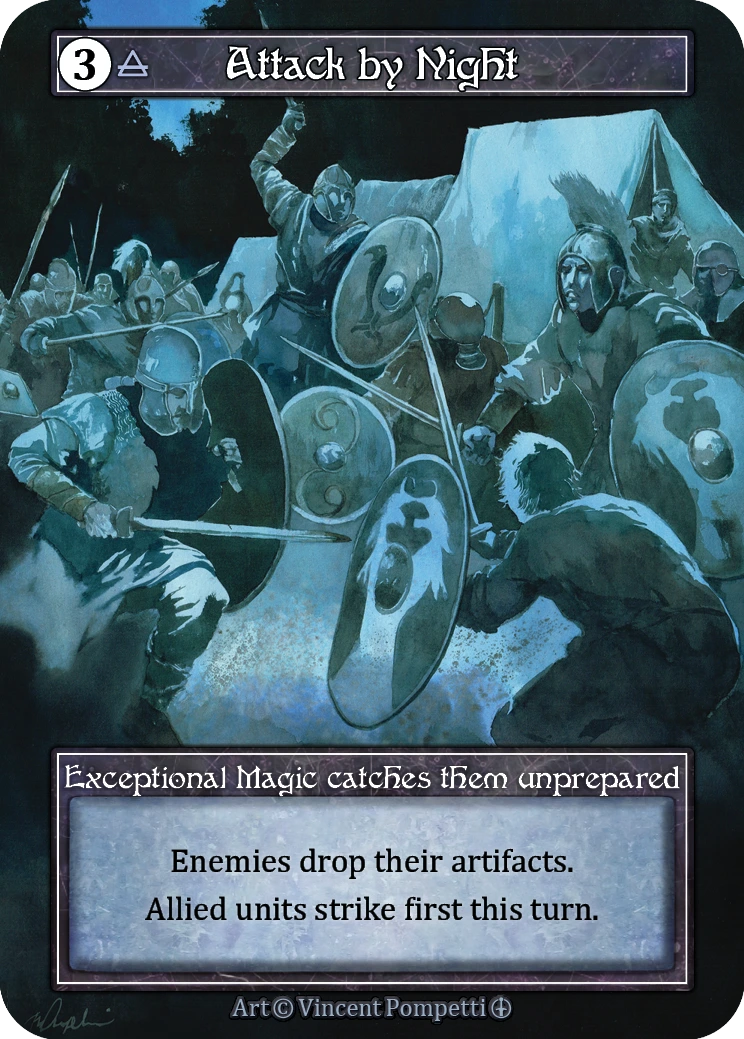 Attack by Night — Arthurian Legends Foil