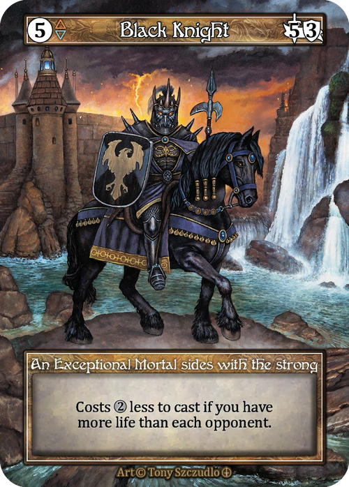 Black Knight — Arthurian Legends Foil