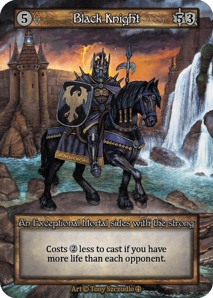 Black Knight — Arthurian Legends Standard