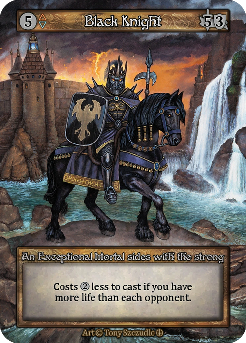 Black Knight — Arthurian Legends Standard