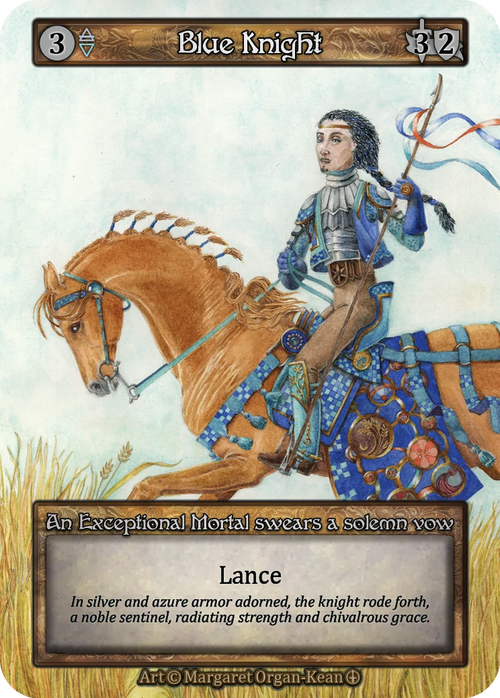 Blue Knight — Arthurian Legends Standard