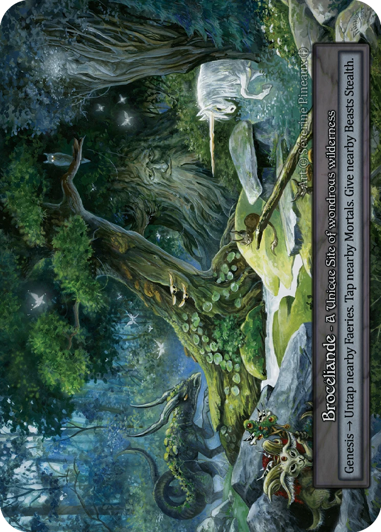 Brocéliande — Arthurian Legends Standard