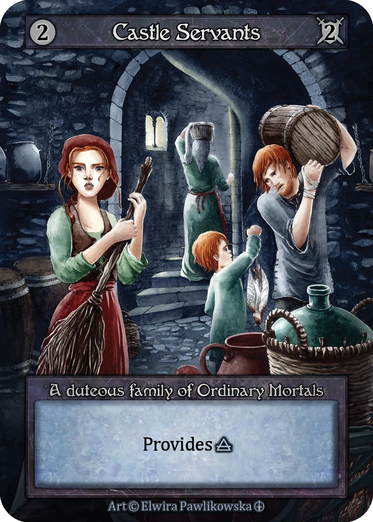 Castle Servants — Arthurian Legends Standard