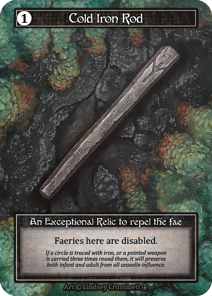 Cold Iron Rod — Arthurian Legends Foil