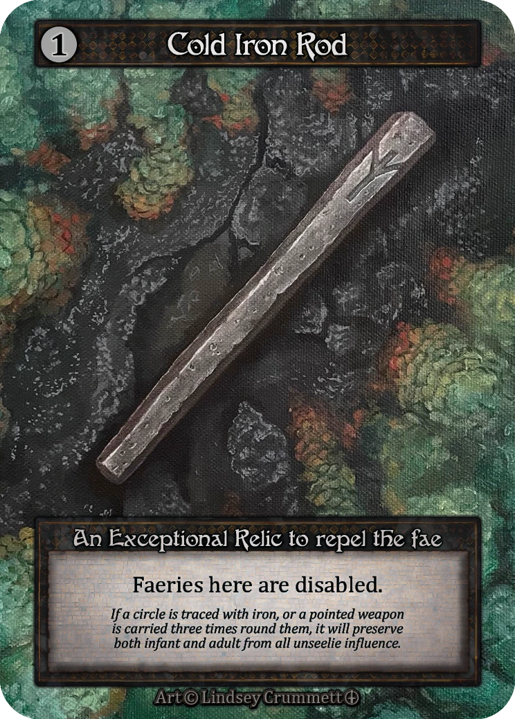 Cold Iron Rod — Arthurian Legends Standard