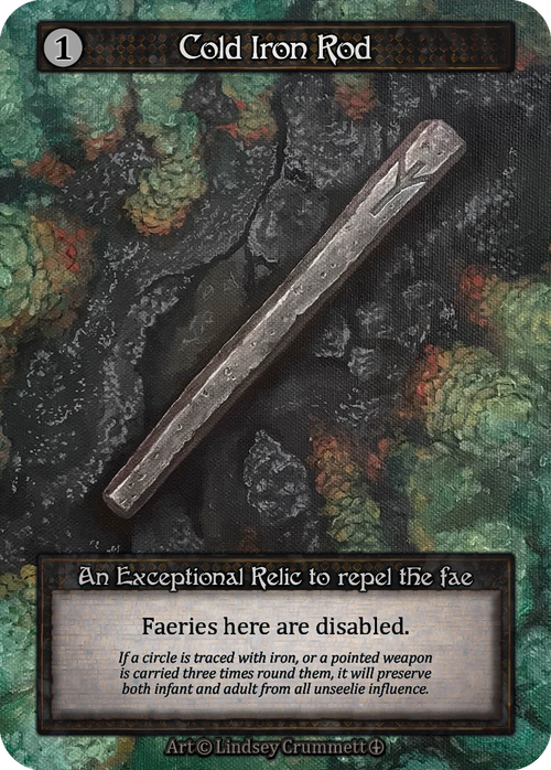Cold Iron Rod — Arthurian Legends Standard