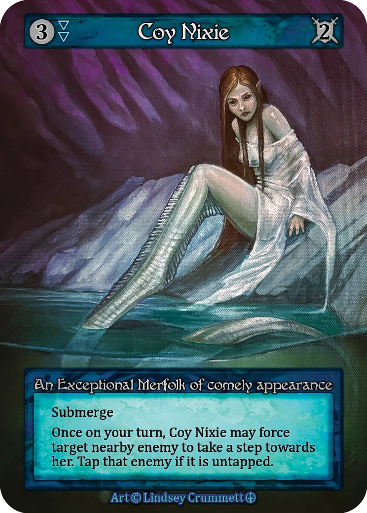 Coy Nixie — Arthurian Legends Standard