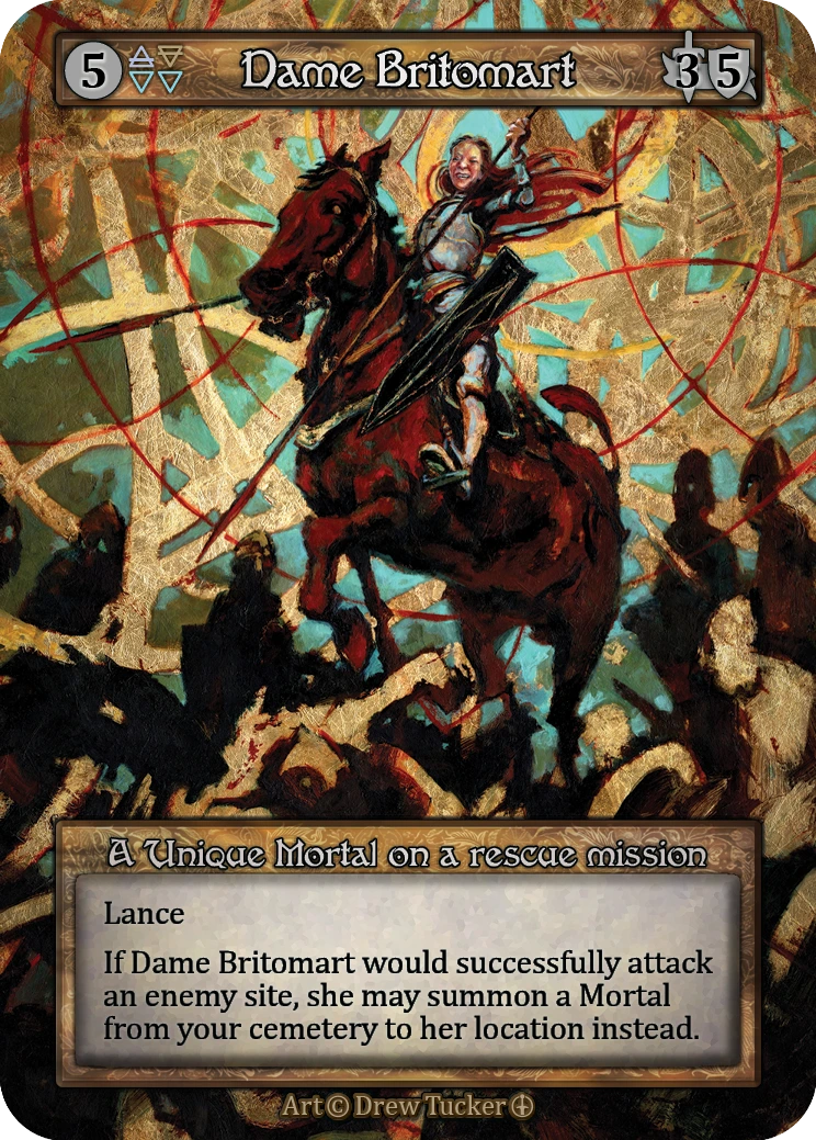 Dame Britomart — Arthurian Legends Standard