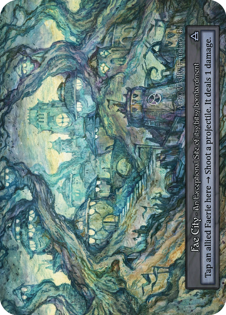 Fae City — Arthurian Legends Standard