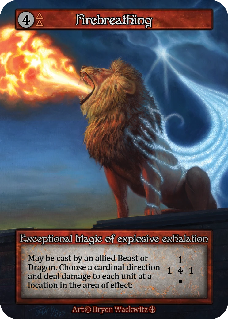 Firebreathing — Arthurian Legends Standard