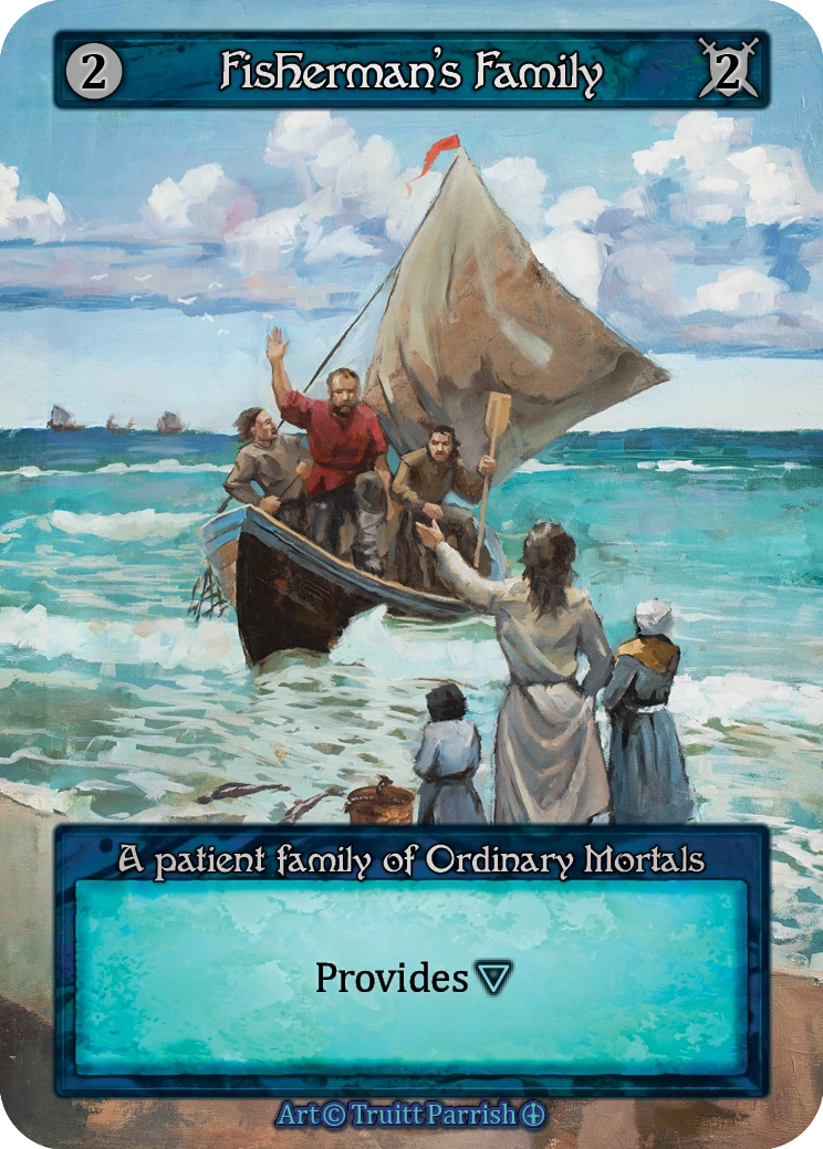 Fisherman's Family — Arthurian Legends Standard