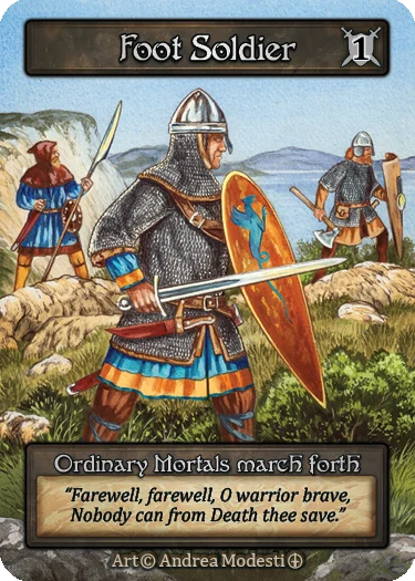 Foot Soldiers — Arthurian Legends Standard