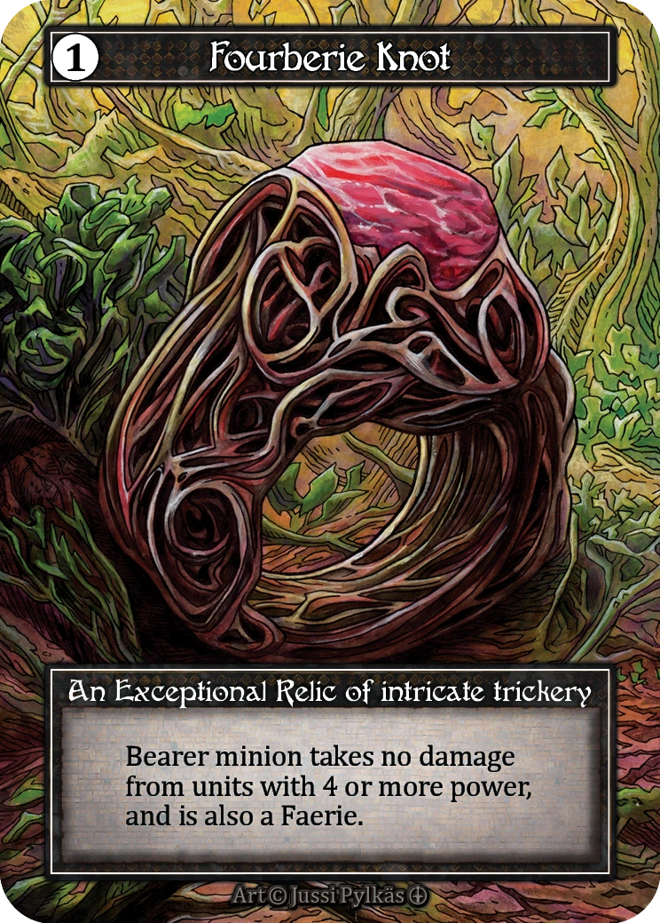 Fourberie Knot — Arthurian Legends Foil