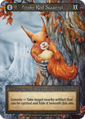 Frisky Red Squirrel — Arthurian Legends Standard