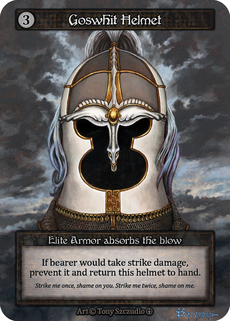 Goswhit Helmet — Arthurian Legends Standard