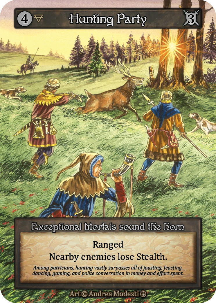 Hunting Party — Arthurian Legends Standard