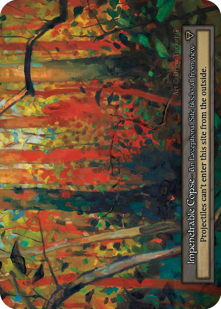 Impenetrable Copse — Arthurian Legends Standard
