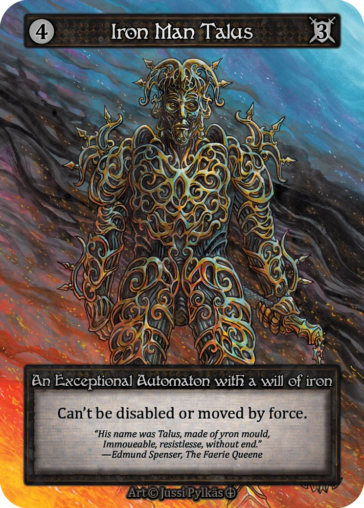 Iron Man Talus — Arthurian Legends Standard