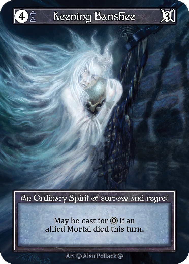 Keening Banshee — Arthurian Legends Foil