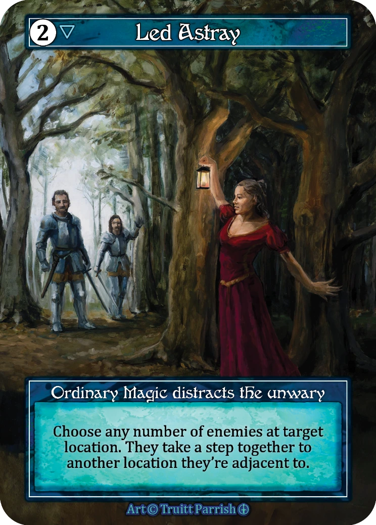 Led Astray — Arthurian Legends Foil
