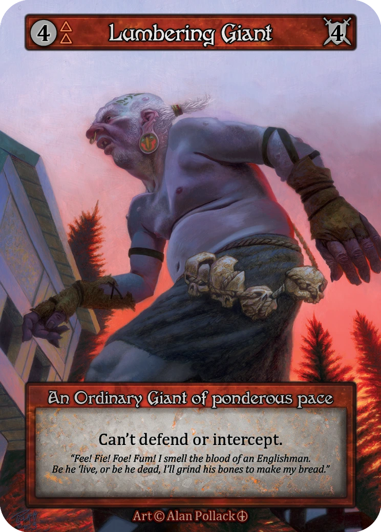 Lumbering Giant — Arthurian Legends Standard