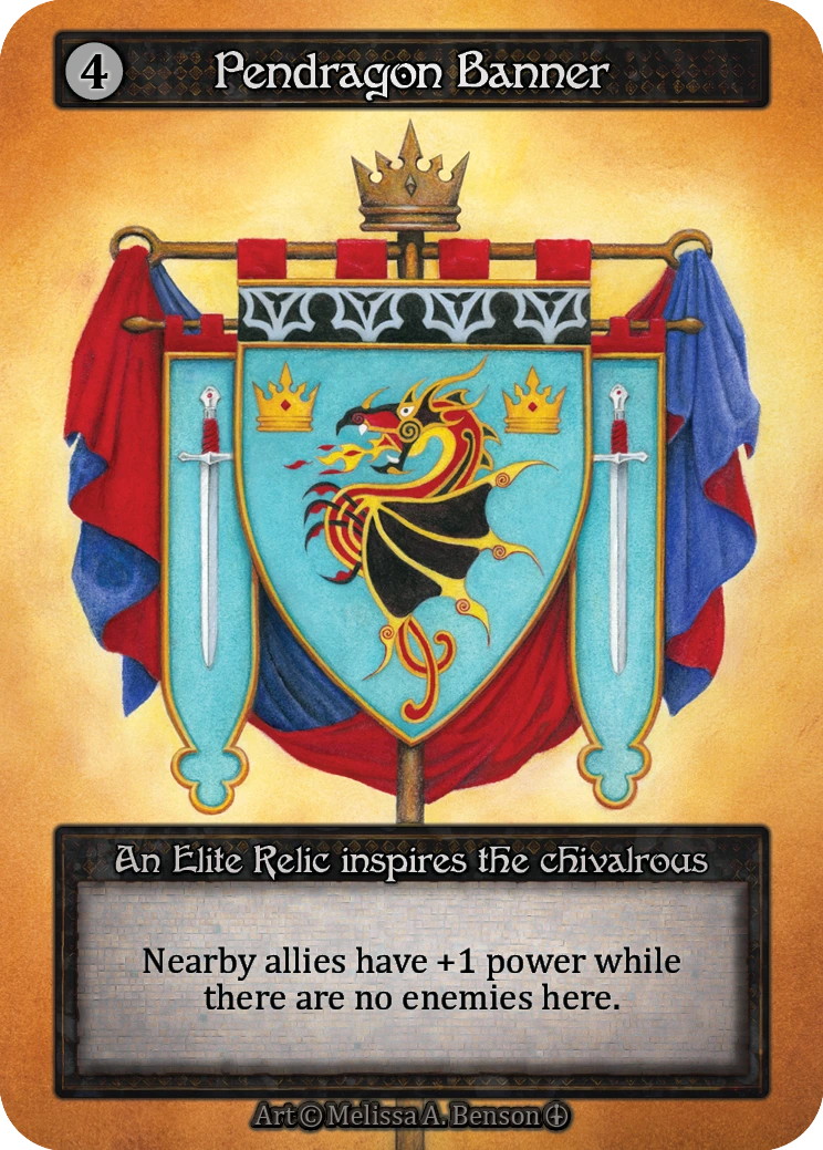 Pendragon Banner — Arthurian Legends Standard
