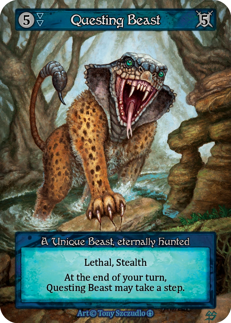 Questing Beast — Arthurian Legends Standard