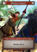 Reckless Squire — Arthurian Legends Foil