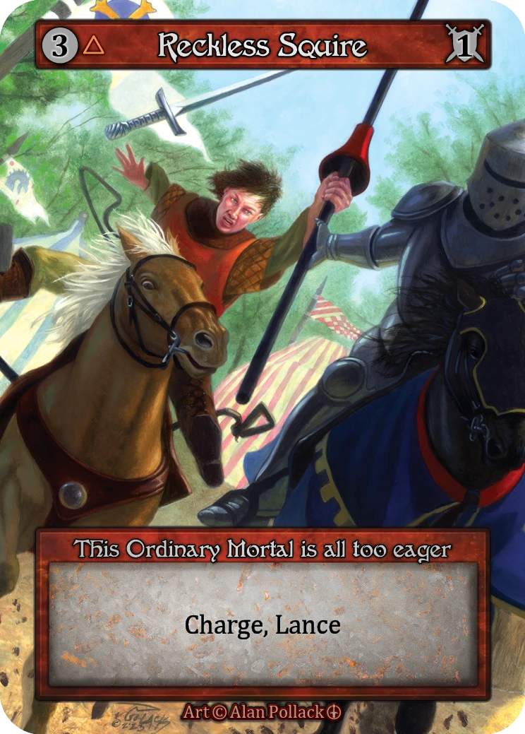 Reckless Squire — Arthurian Legends Standard