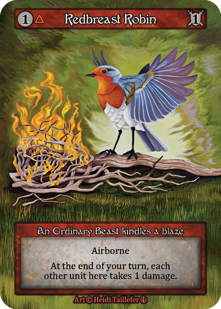 Redbreast Robin — Arthurian Legends Standard