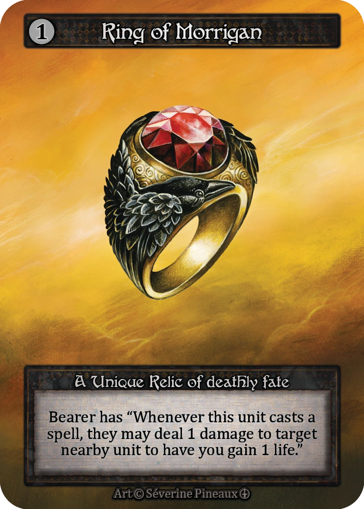Ring of Morrigan — Arthurian Legends Standard