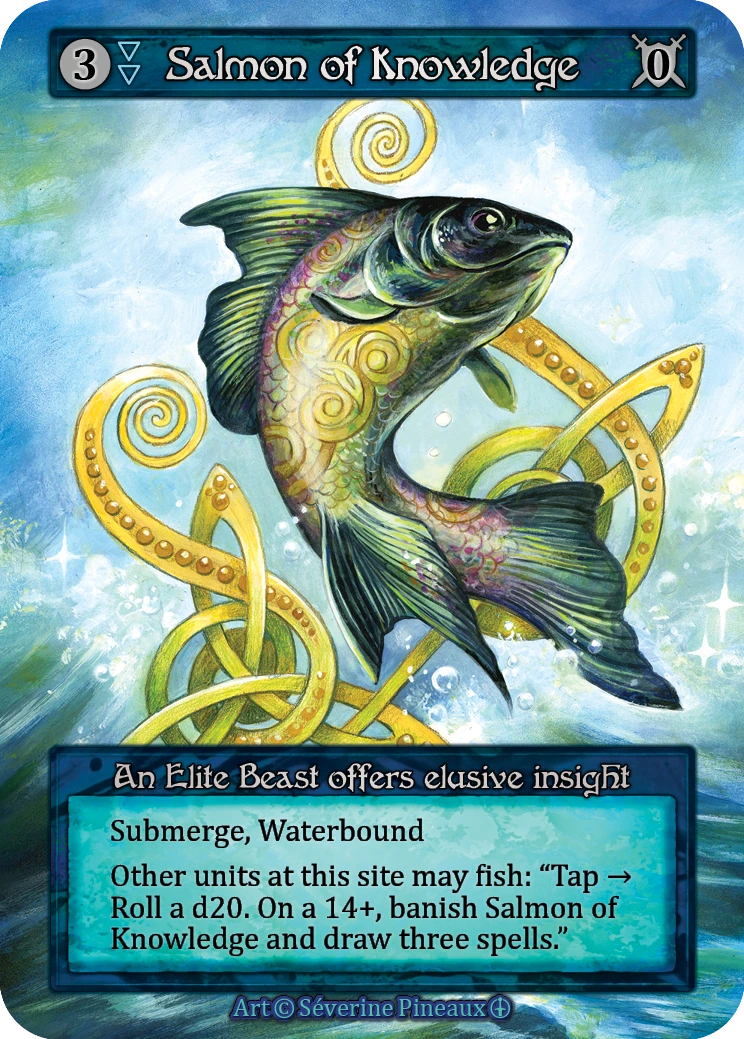 Salmon of Knowledge — Arthurian Legends Standard