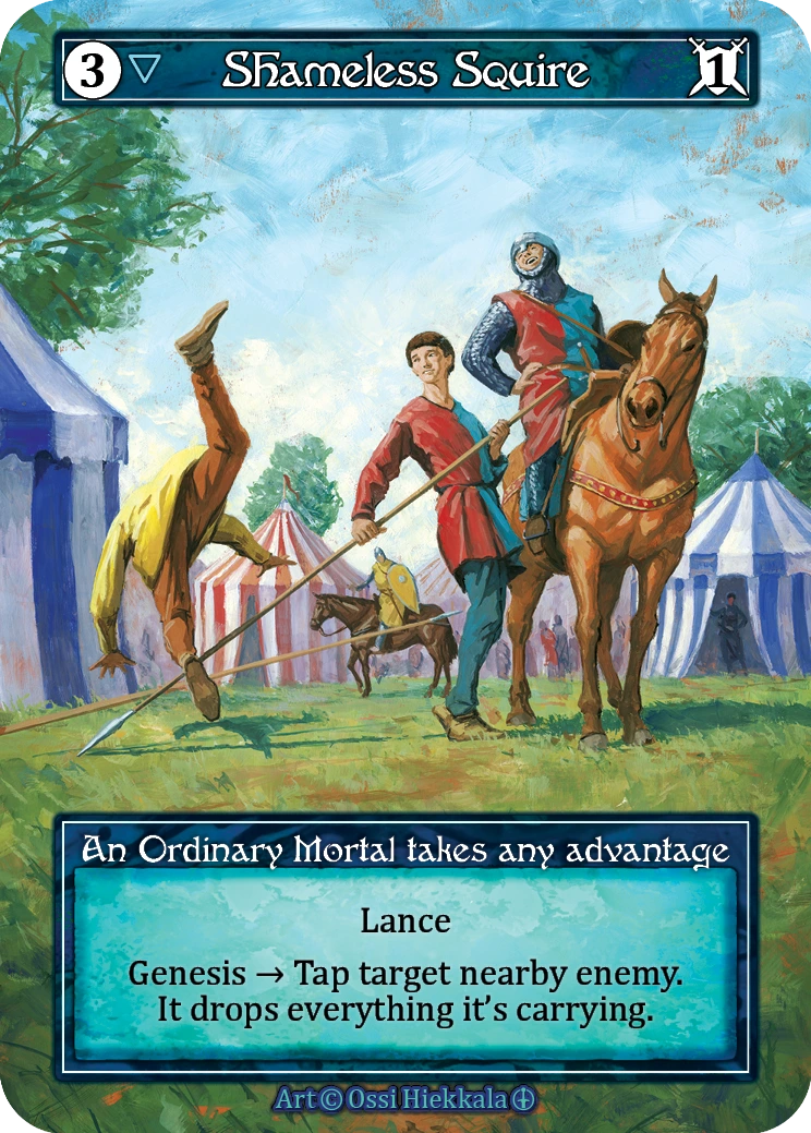 Shameless Squire — Arthurian Legends Foil