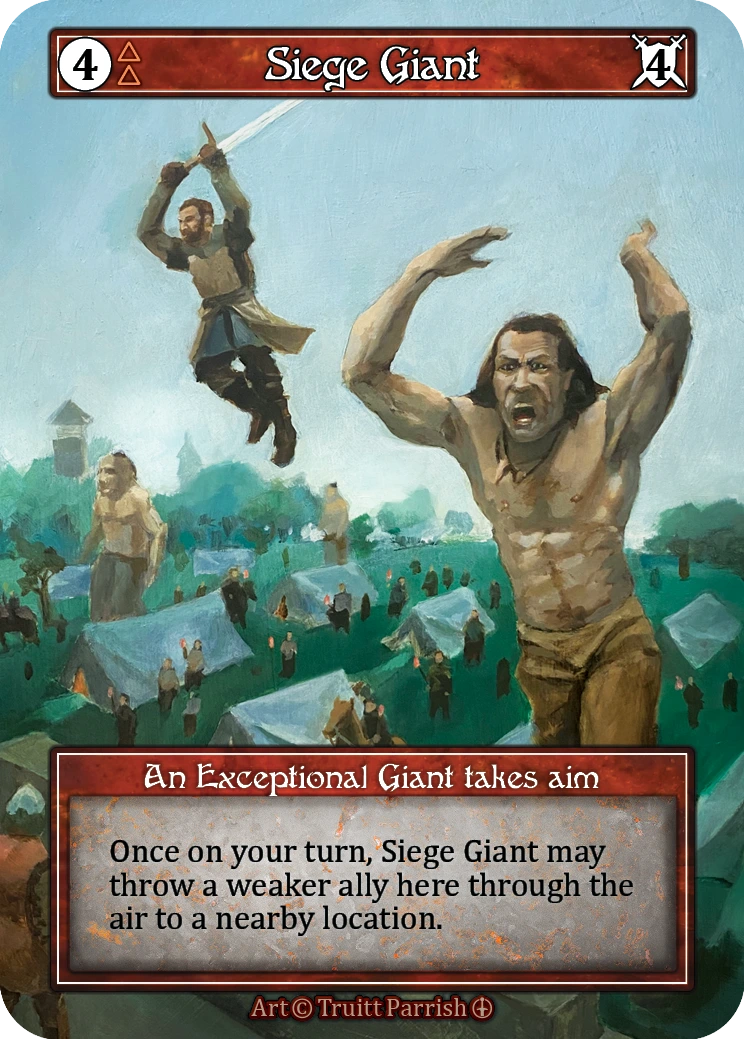Siege Giant — Arthurian Legends Foil