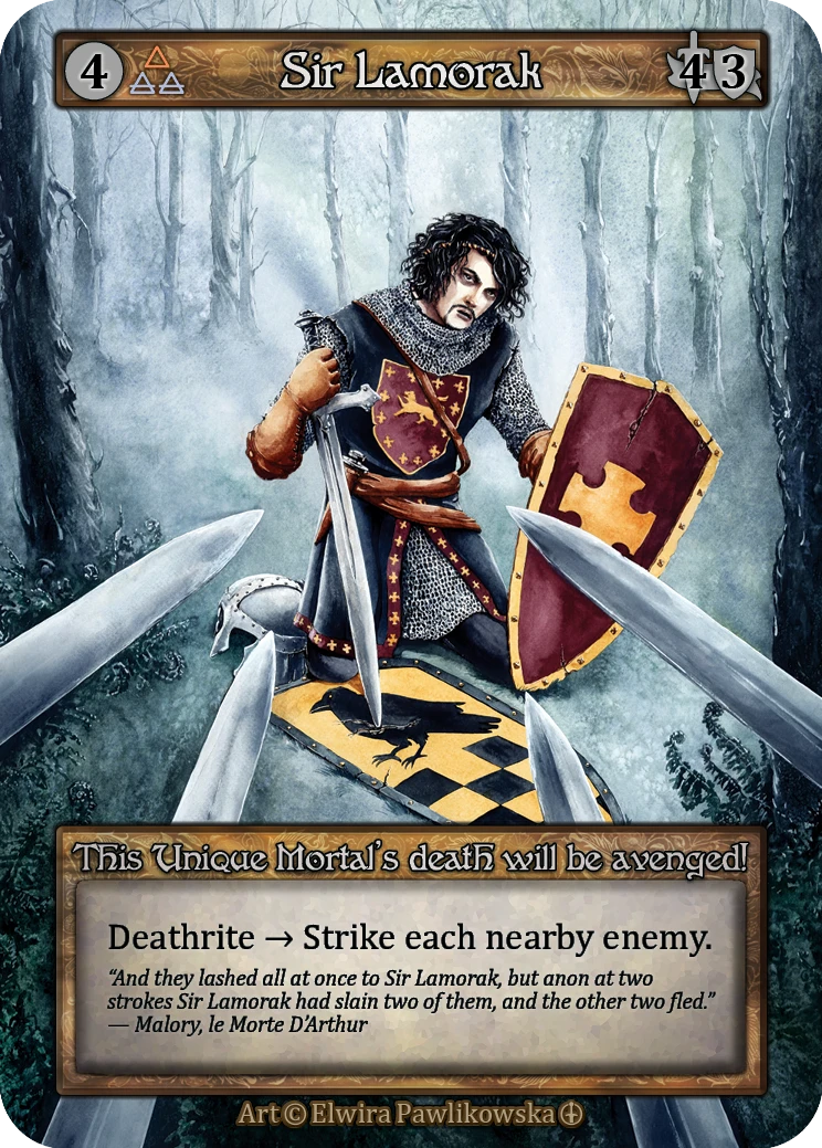 Sir Lamorak — Arthurian Legends Standard