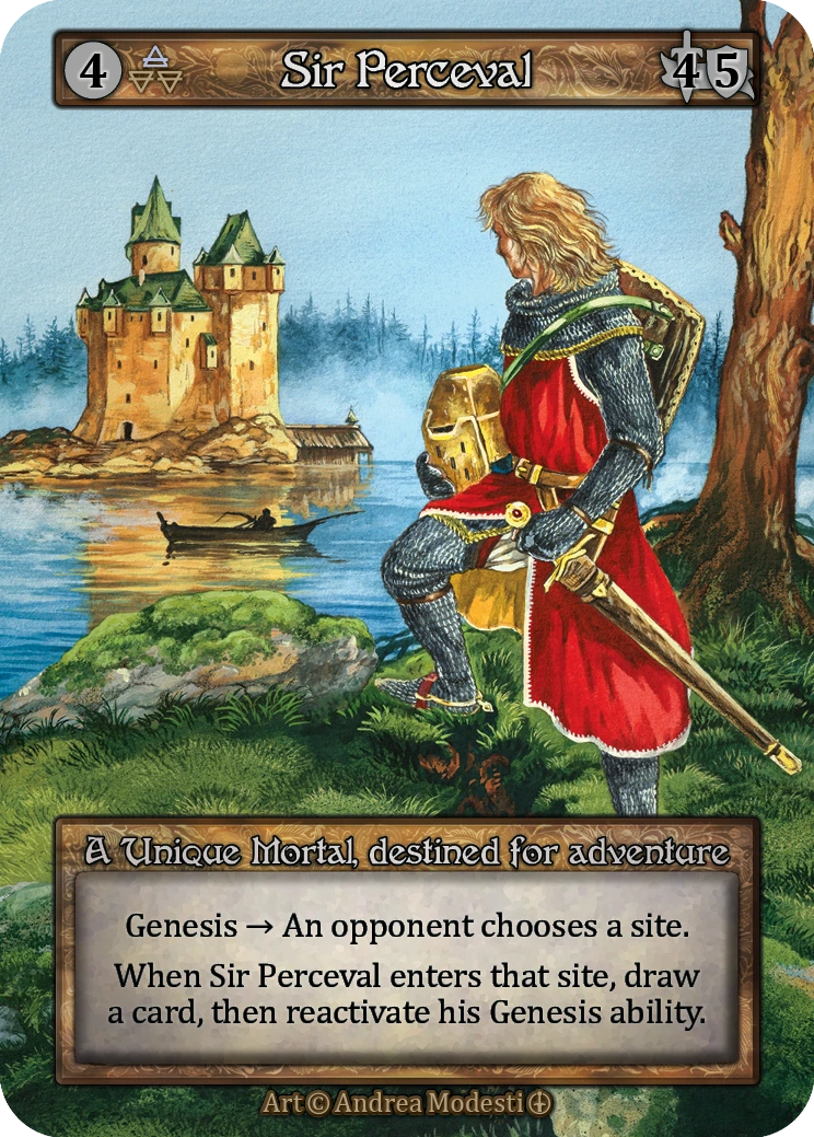 Sir Perceval — Arthurian Legends Standard