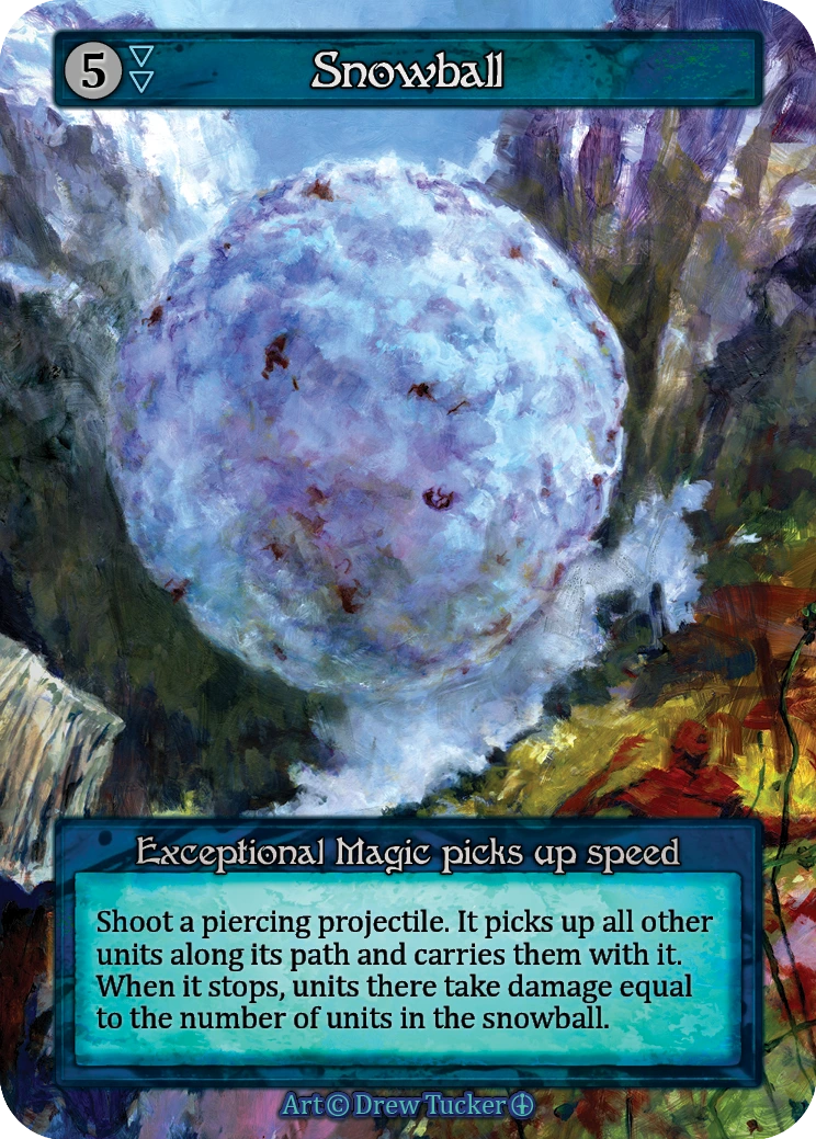 Snowball — Arthurian Legends Standard