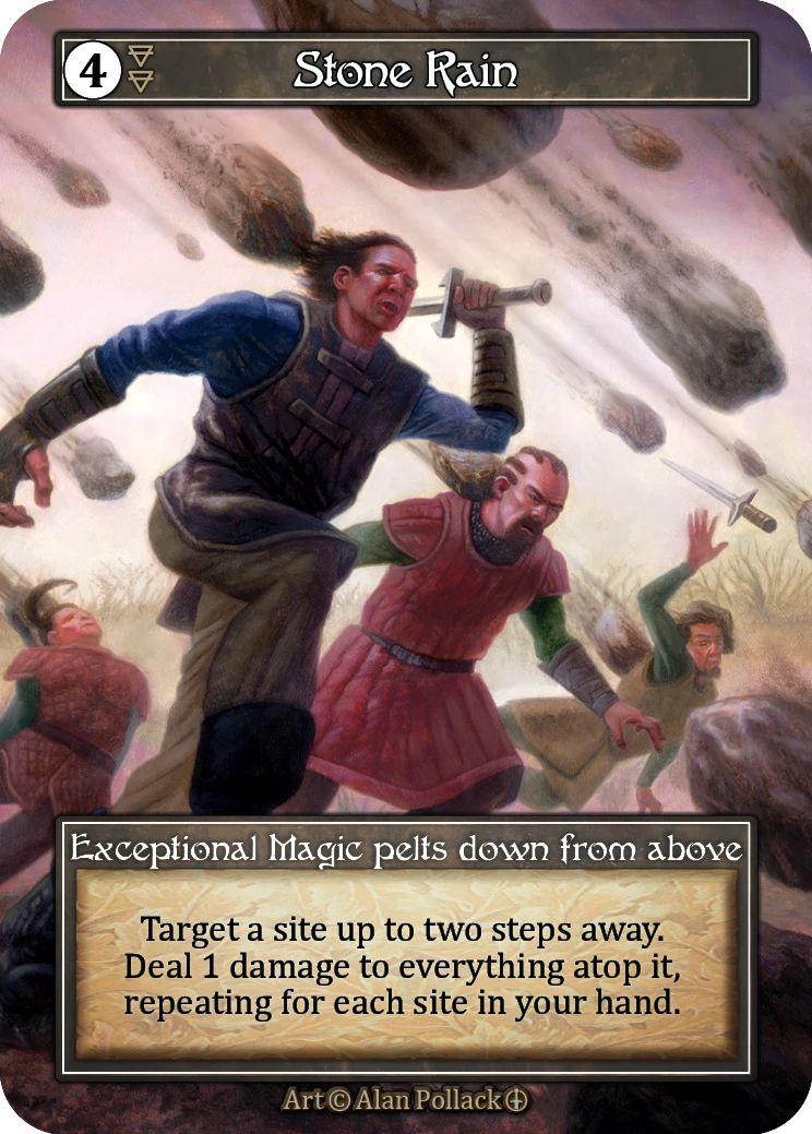 Stone Rain — Arthurian Legends Foil