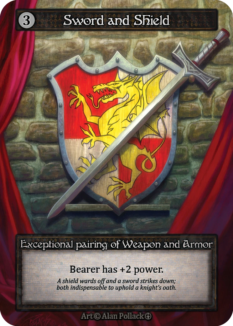 Sword and Shield — Arthurian Legends Standard