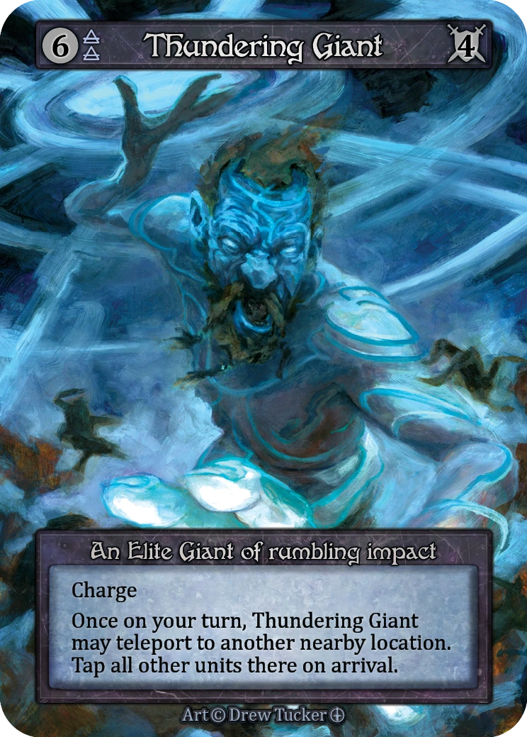 Thundering Giant — Arthurian Legends Standard