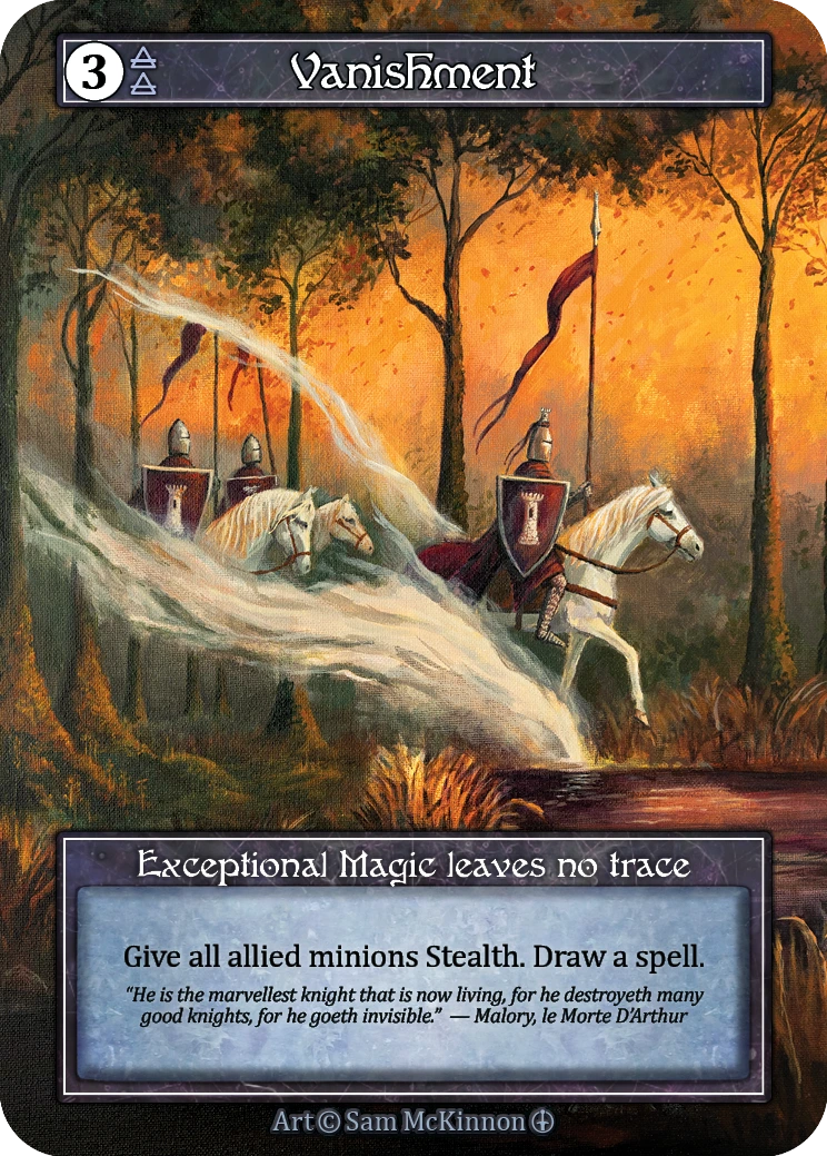 Vanishment — Arthurian Legends Foil