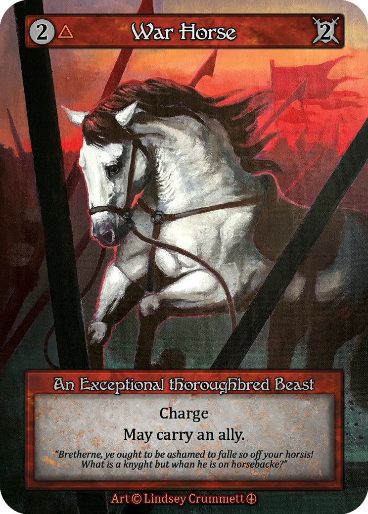 War Horse — Arthurian Legends Standard