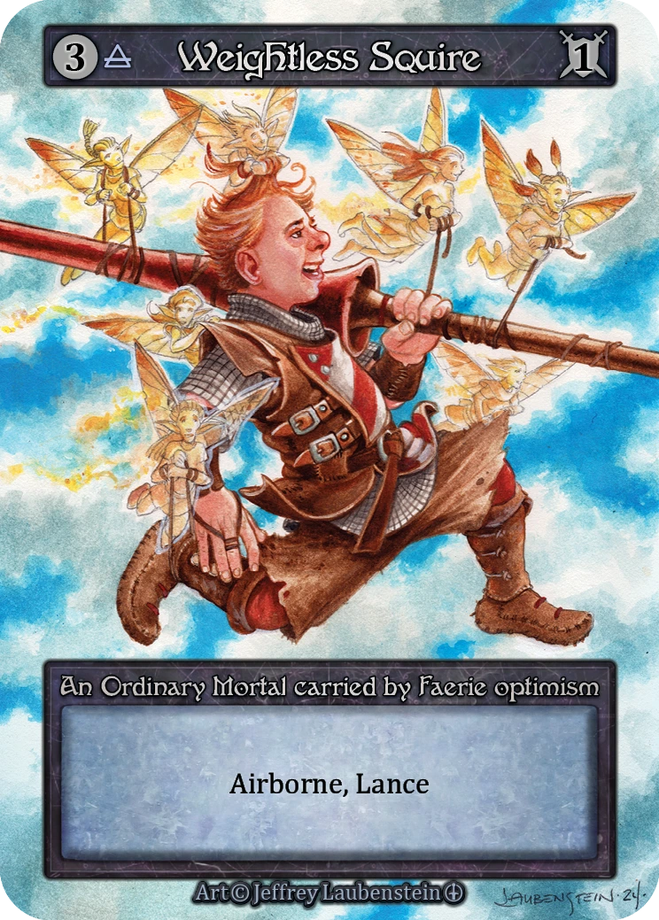 Weightless Squire — Arthurian Legends Standard