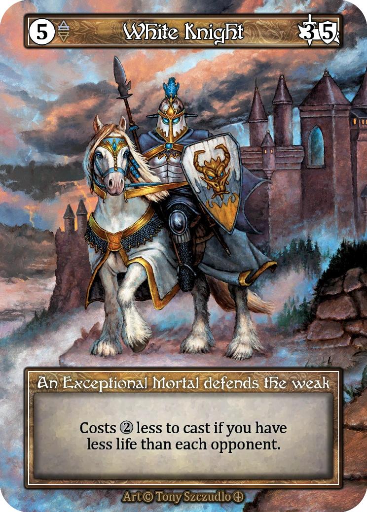 White Knight — Arthurian Legends Foil