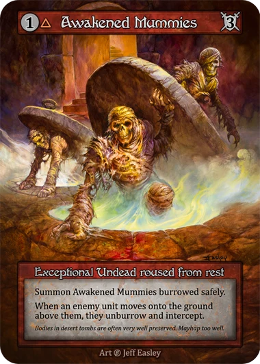 Awakened Mummies — Beta Standard