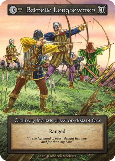 Belmotte Longbowmen — Beta Standard