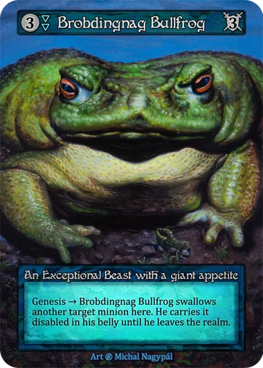 Brobdingnag Bullfrog — Beta Standard